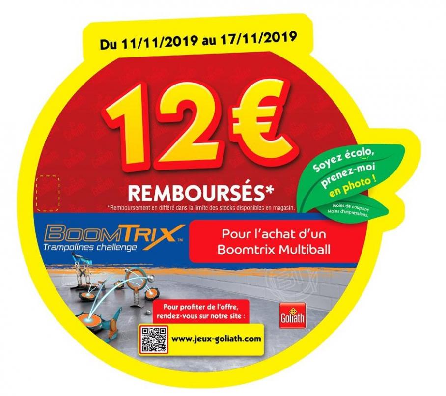 12€ Remboursés Boomtrix  . Jouets Sajou (2019-11-17-2019-11-17)