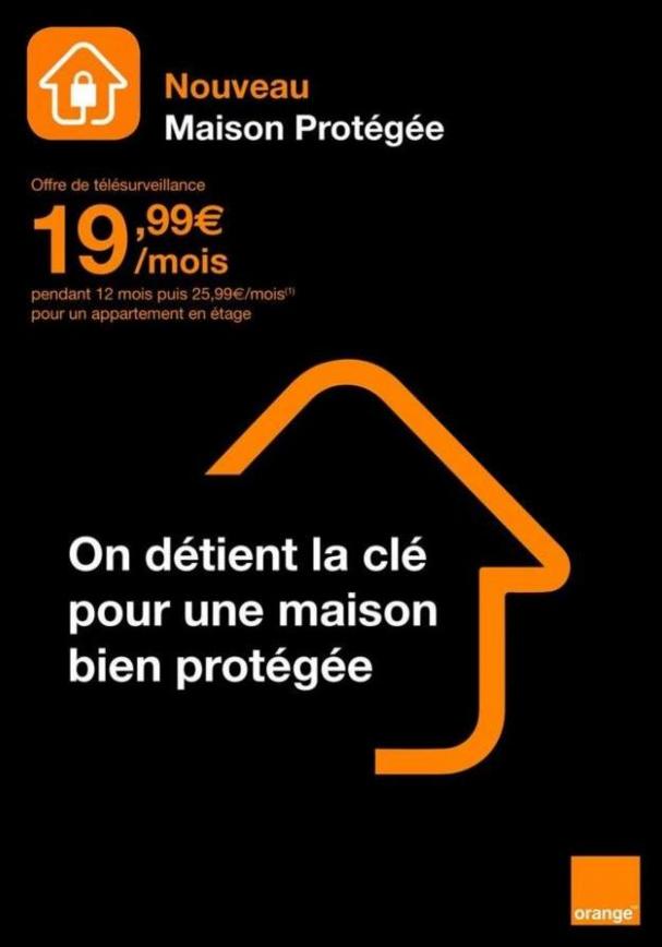 Nouveau Maison Protégée . Orange (2019-10-09-2019-10-09)