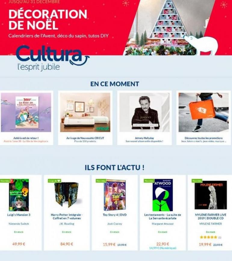 Décoration de Noël . Cultura (2019-12-31-2019-12-31)