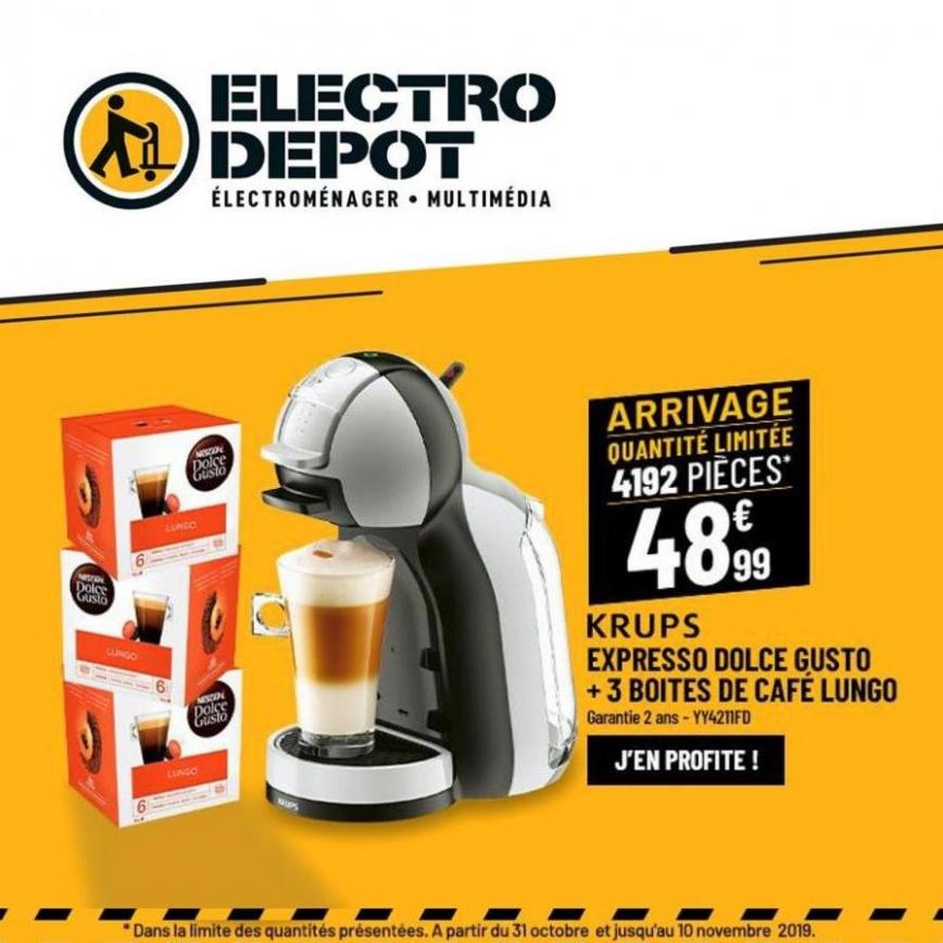 Arrivage - Exlu web Electro Depot . Electro Dépôt (2019-11-25-2019-11-25)