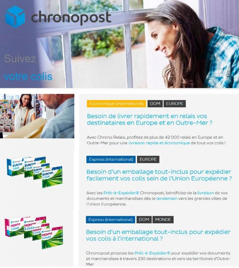 Catalogue Chronopost . Chronopost (2020-02-11-2020-02-11)
