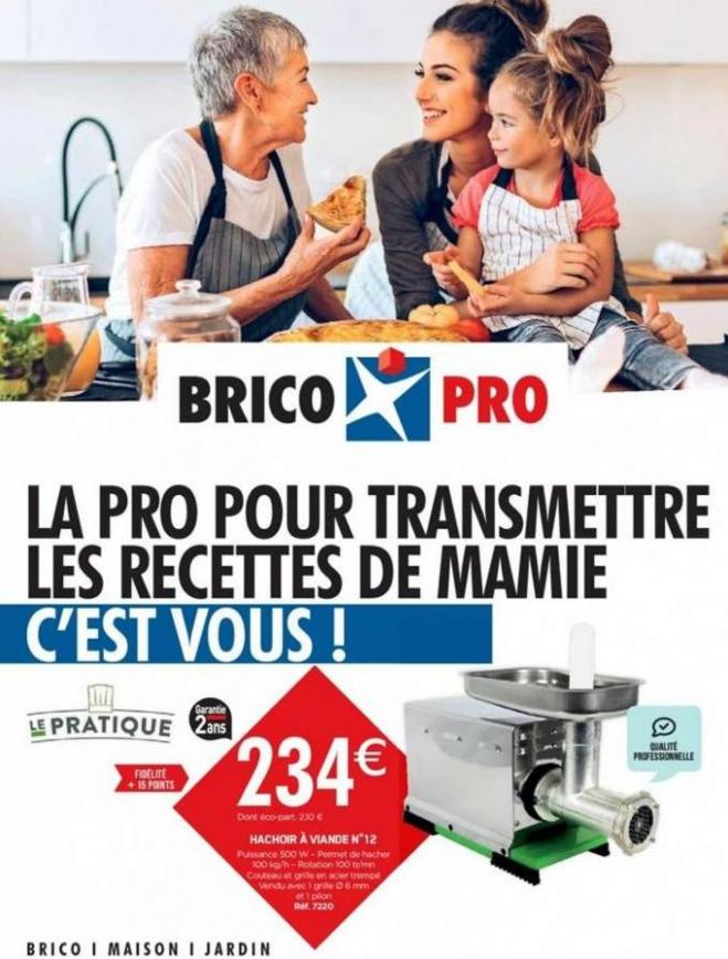La pro pour transmettre les recettes de mamie  . Brico Pro (2020-02-22-2020-02-22)