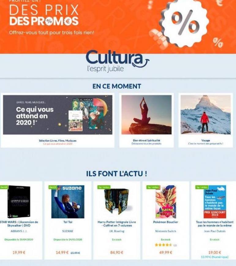 Promotions . Cultura (2020-02-02-2020-02-02)