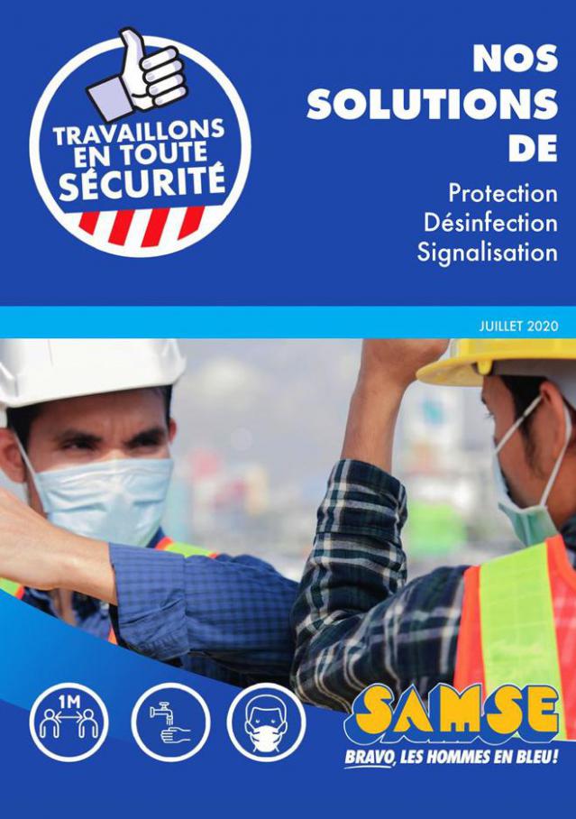 Nos solutions de protection  . SAMSE (2020-07-31-2020-07-31)