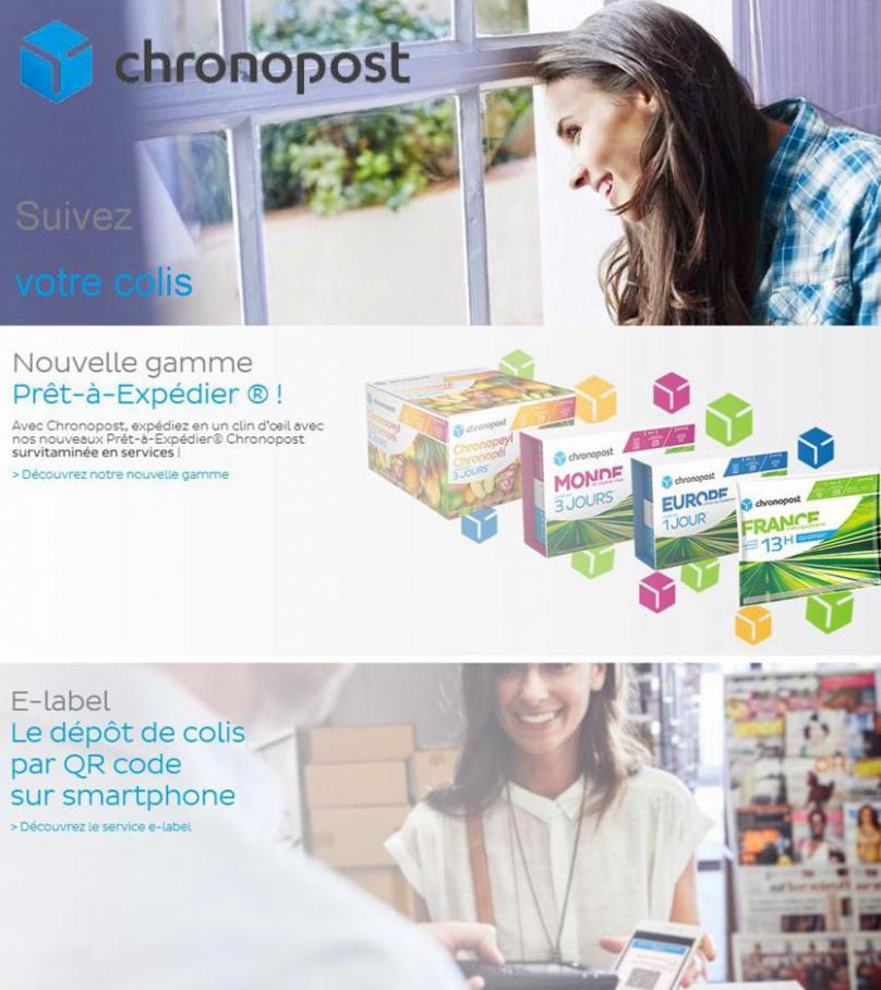 Catalogue  Chronopost . Chronopost (2020-08-09-2020-08-09)