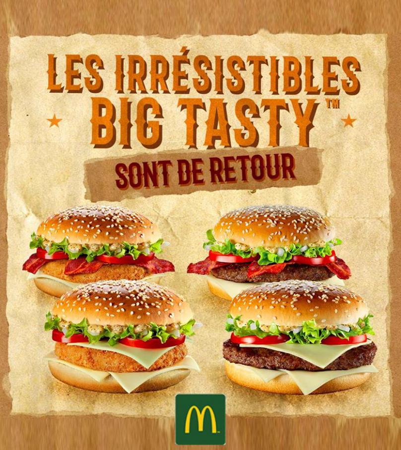 Menu  . McDonald's (2021-01-14-2021-01-14)