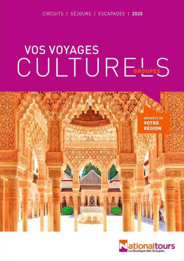 Vos Voyages Culturels Groupes 2020 . National Tours (2020-12-31-2020-12-31)