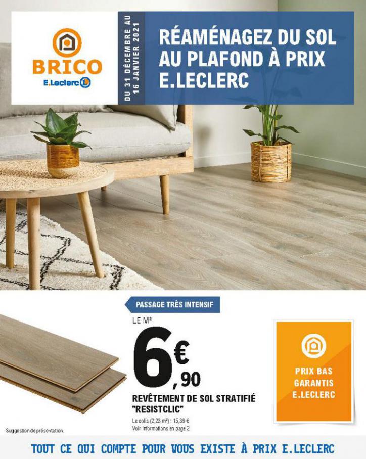 Catalogue E.Leclerc Brico . E.Leclerc Brico (2021-01-16-2021-01-16)