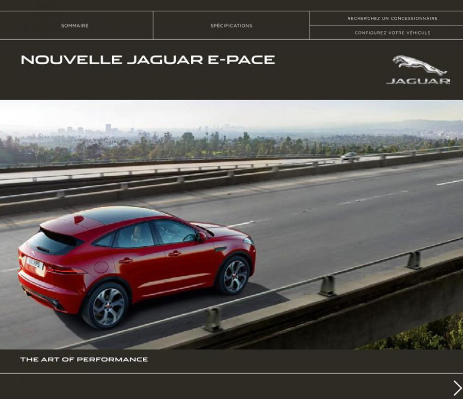 Nouvelle Jaguar E-Pace . Jaguar (2018-12-31-2018-12-31)