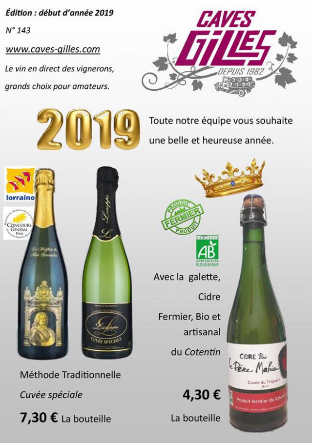 Offre Caves Gilles . Caves Gilles (2019-03-20-2019-03-20)