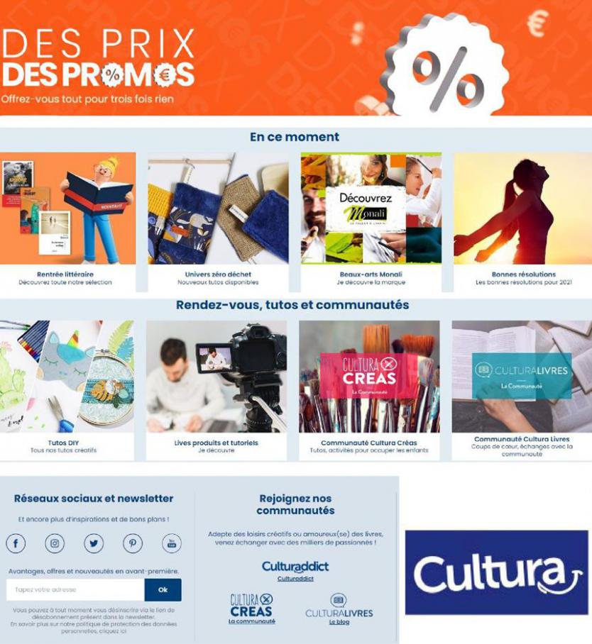 Des Prix Des Promos   . Cultura (2021-01-31-2021-01-31)