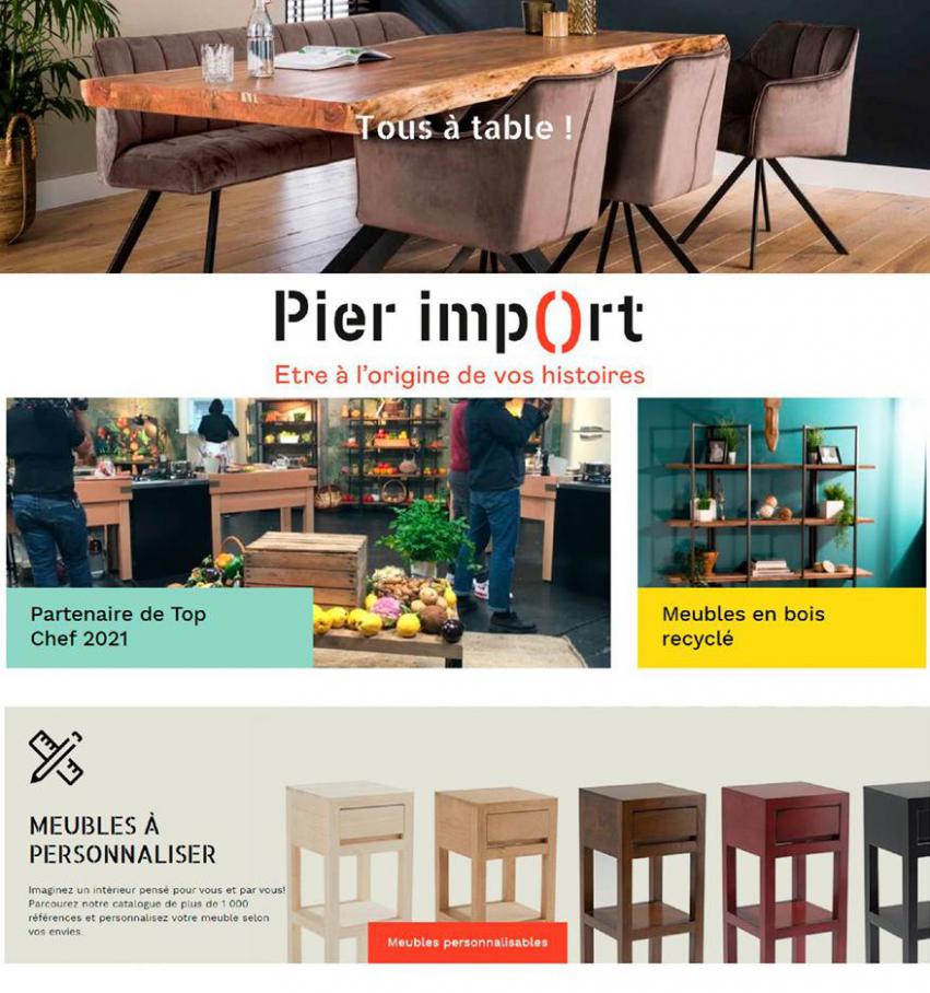 Tous à table ! . Pier Import (2021-03-16-2021-03-16)