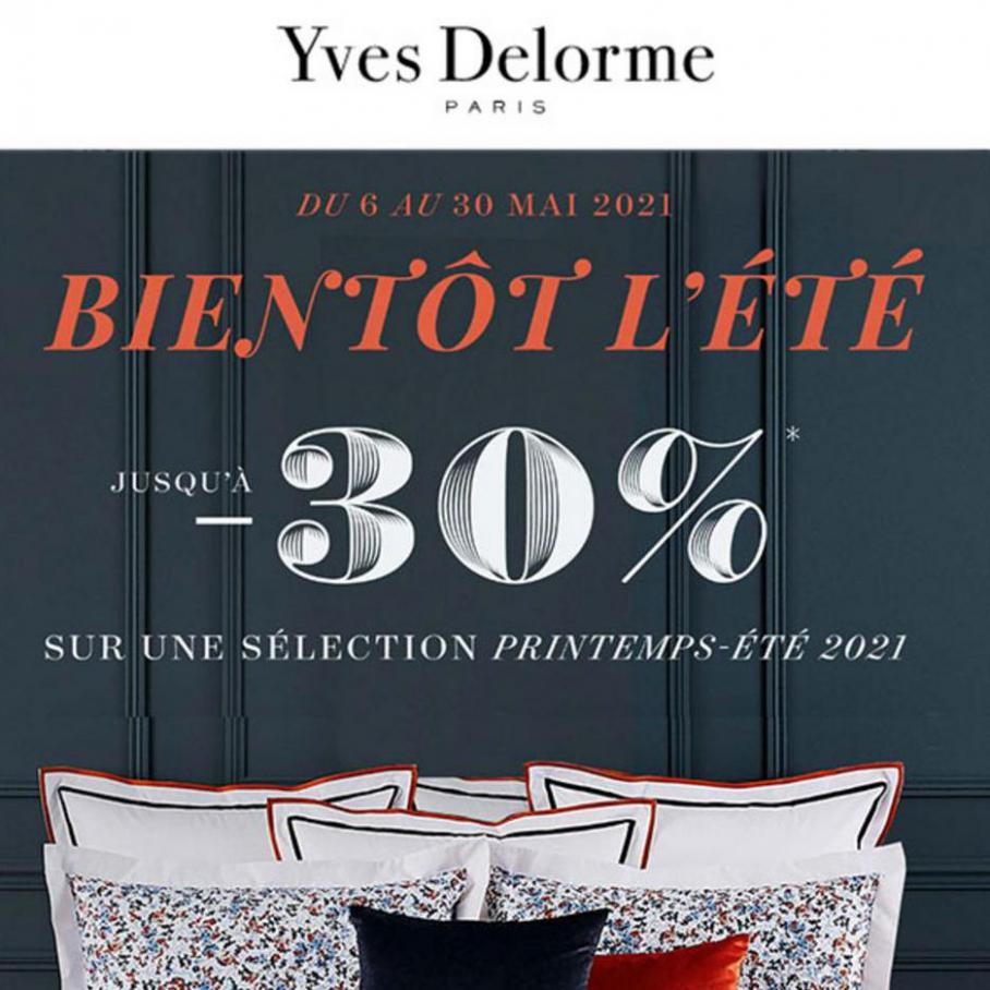 Des Offres  . Yves Delorme (2021-05-30-2021-05-30)