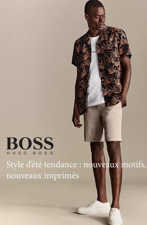 Style d’été tendance : nouveaux motifs, nouveaux imprimés. Hugo Boss (2021-08-16-2021-08-16)