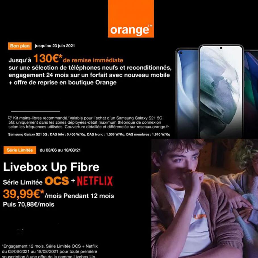 Des Offres orange . Orange (2021-06-28-2021-06-28)
