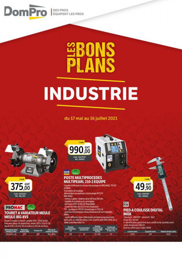 Les Bons Plans Industrie. DomPro (2021-07-16-2021-07-16)