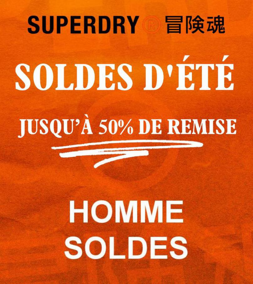 Homme Soldes. Superdry (2021-08-31-2021-08-31)