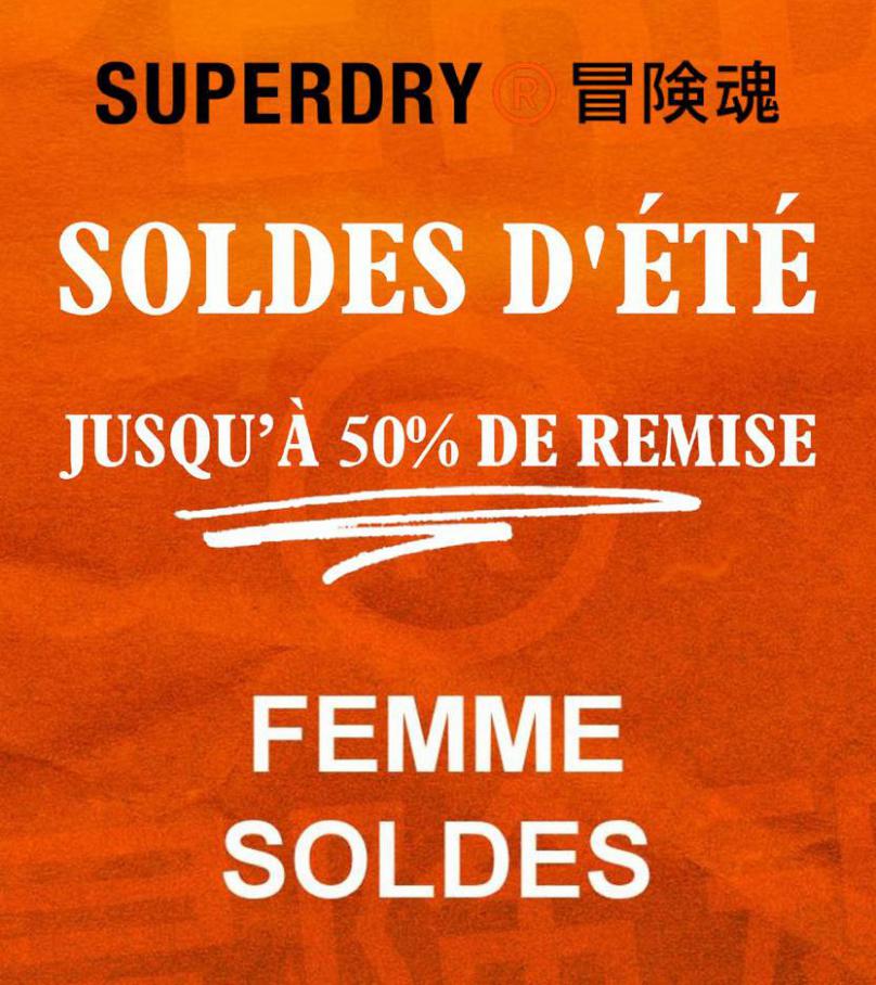 Femme Soldes. Superdry (2021-08-31-2021-08-31)