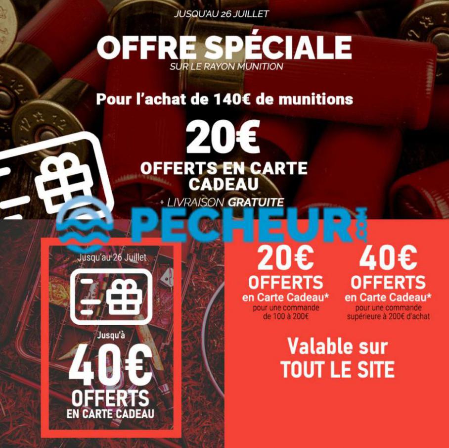 Offre spéciales. Pecheur.com (2021-07-26-2021-07-26)
