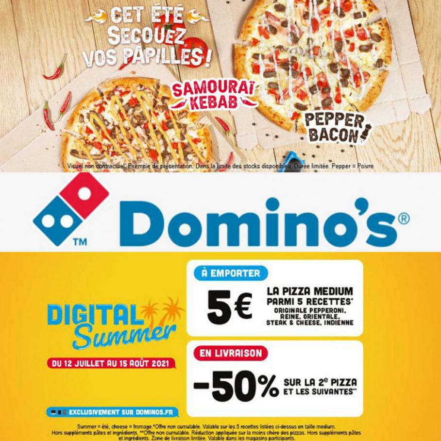 Offre Spéciale. Domino’s Pizza (2021-07-31-2021-07-31)