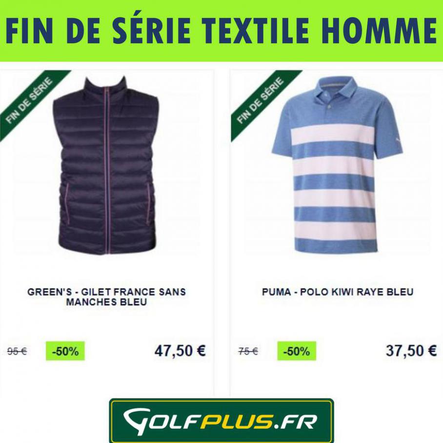 FIN DE SÉRIE TEXTILE HOMME. Golf Plus (2021-08-19-2021-08-19)
