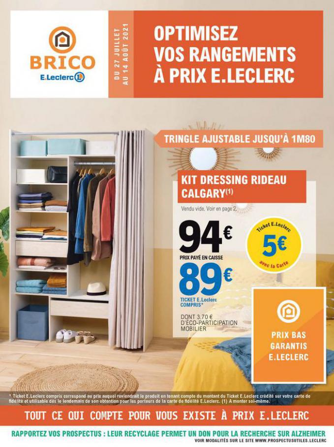 Catalogue E.Leclerc Brico. E.Leclerc Brico (2021-08-14-2021-08-14)