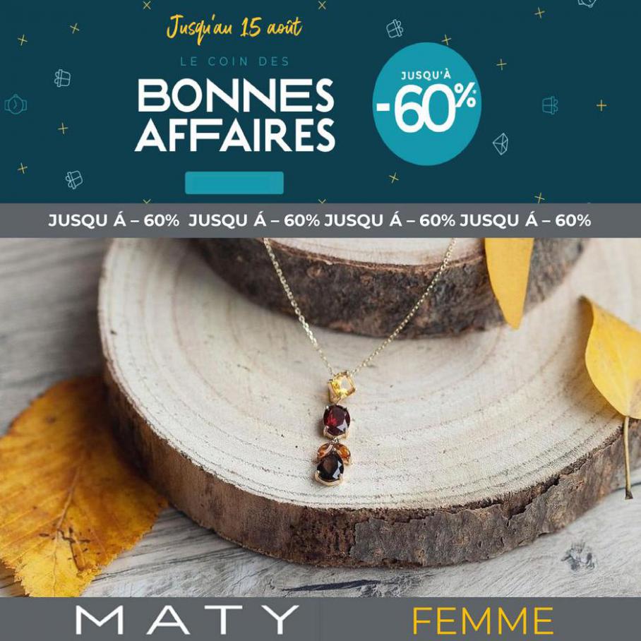 BONNES AFFAIRES FEMME. Maty (2021-08-16-2021-08-16)