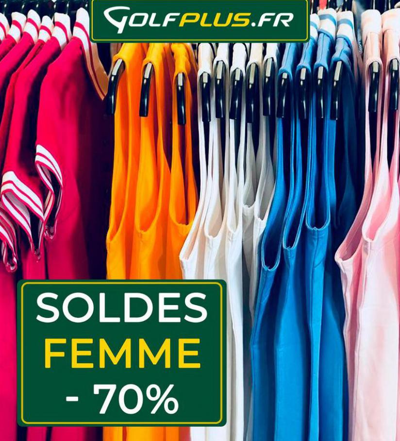 SOLDES FEMME - 70%. Golf Plus (2021-07-27-2021-07-27)