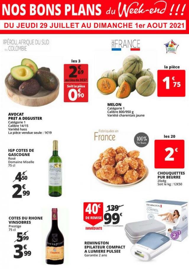 les bons plans du week end. Auchan Direct (2021-08-01-2021-08-01)