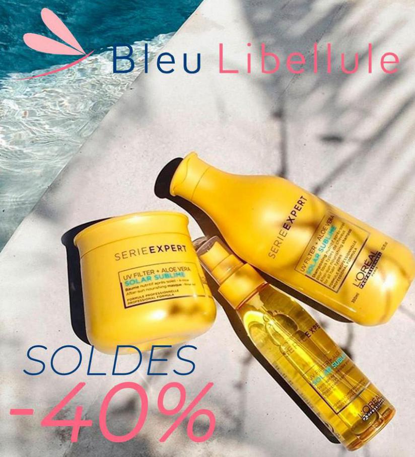 Soldes -50%. Bleu Libellule (2021-08-03-2021-08-03)