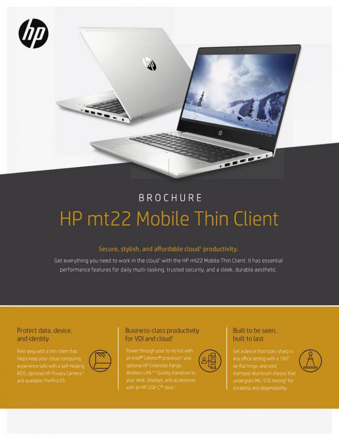 HP mt22 Mobile Thin Client. HP (2021-09-30-2021-09-30)