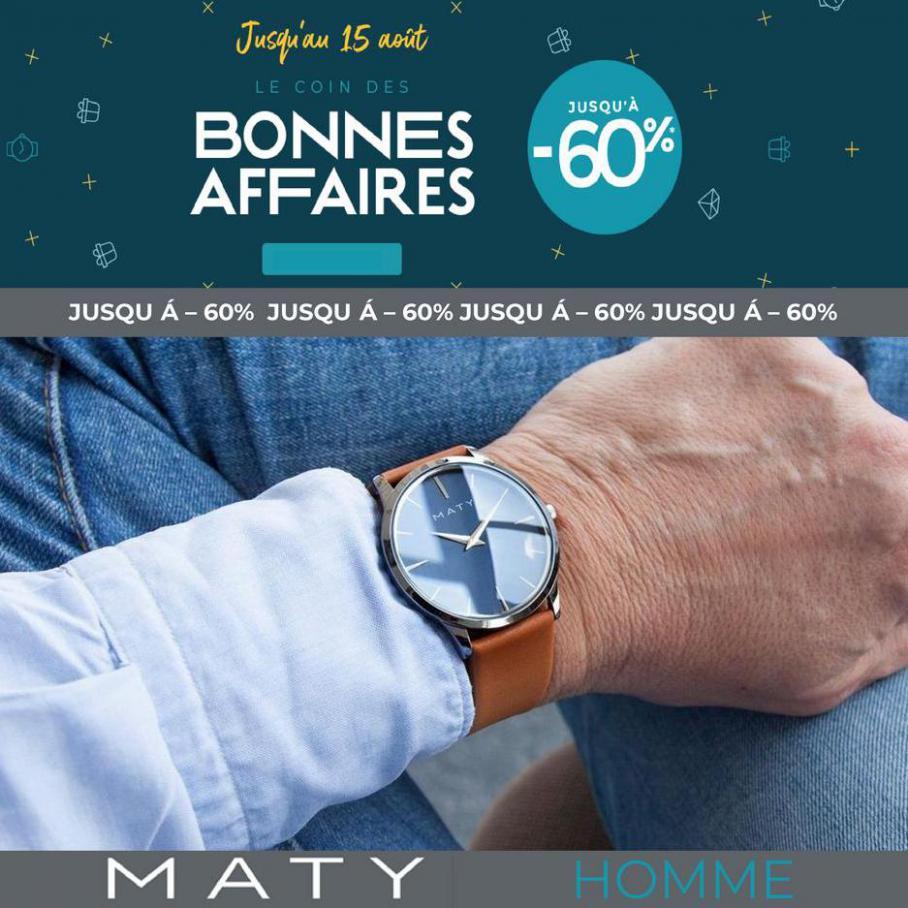 BONNES AFFAIRES HOMME. Maty (2021-08-16-2021-08-16)