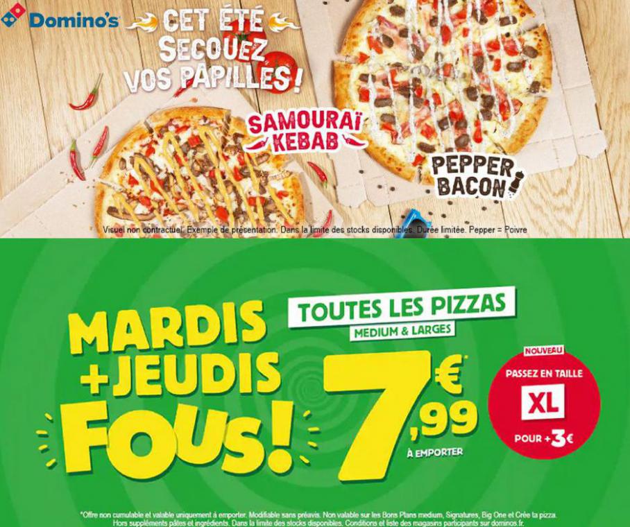 Offre Spéciale. Domino’s Pizza (2021-08-31-2021-08-31)