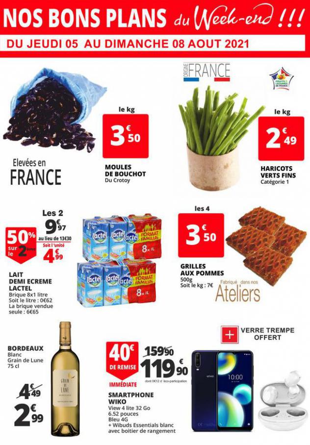 Les bons plans du week end. Auchan Direct (2021-08-08-2021-08-08)