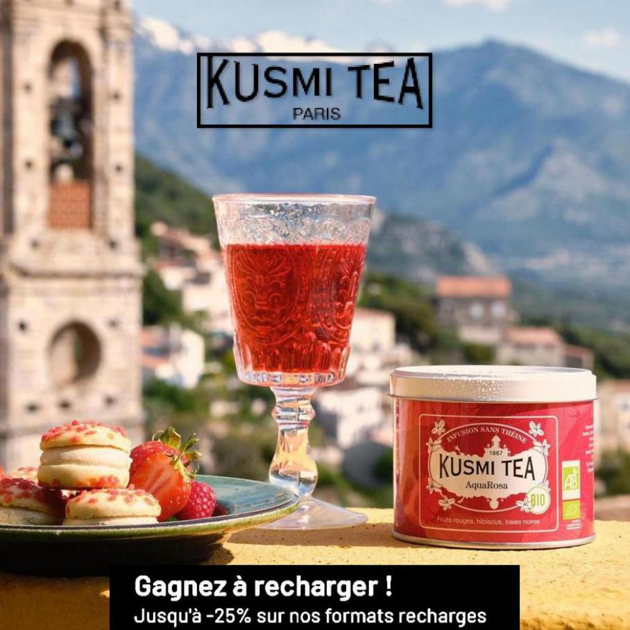 GAGNEZ A RECHARGER -25% KUSMI TEA. Kusmi Tea (2021-09-06-2021-09-06)