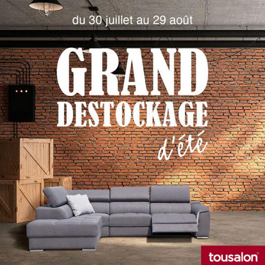 Grand destockage. Tousalon (2021-08-29-2021-08-29)