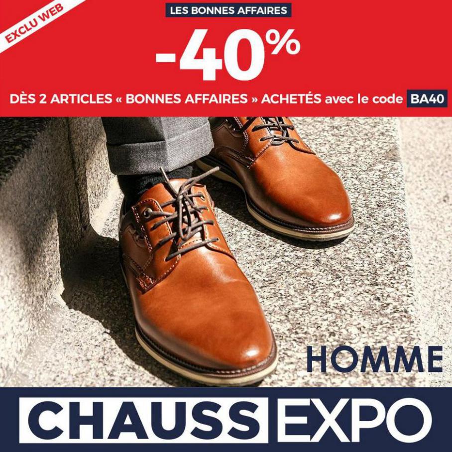 BONNES AFFAIRES HOMME. Chauss Expo (2021-08-30-2021-08-30)