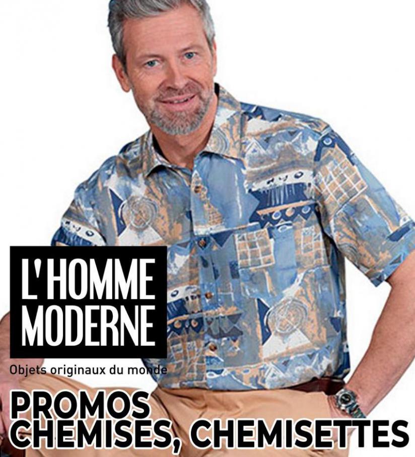 PROMO CHEMISES, CHEMISETTES. L'Homme Moderne (2021-08-20-2021-08-20)