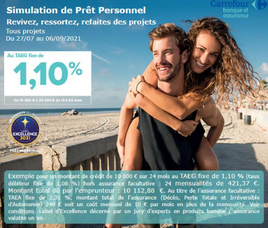 Offre Spéciale. Carrefour Banque (2021-09-06-2021-09-06)
