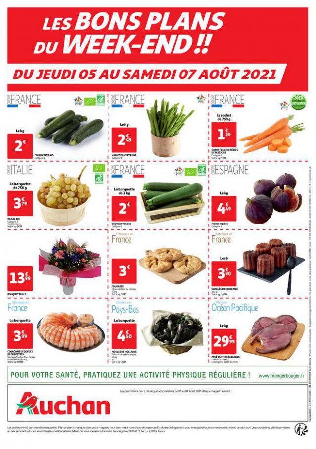 Les bons plans du week-end. Auchan Direct (2021-08-07-2021-08-07)