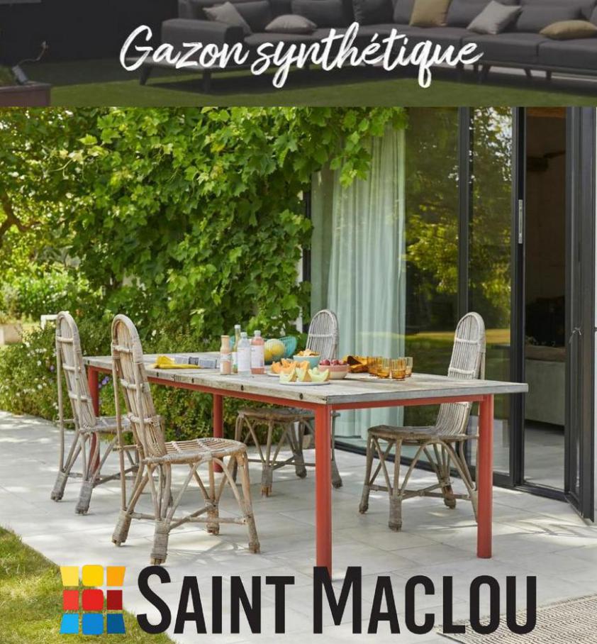 Promo Gazon synthétique. Saint Maclou (2021-08-24-2021-08-24)