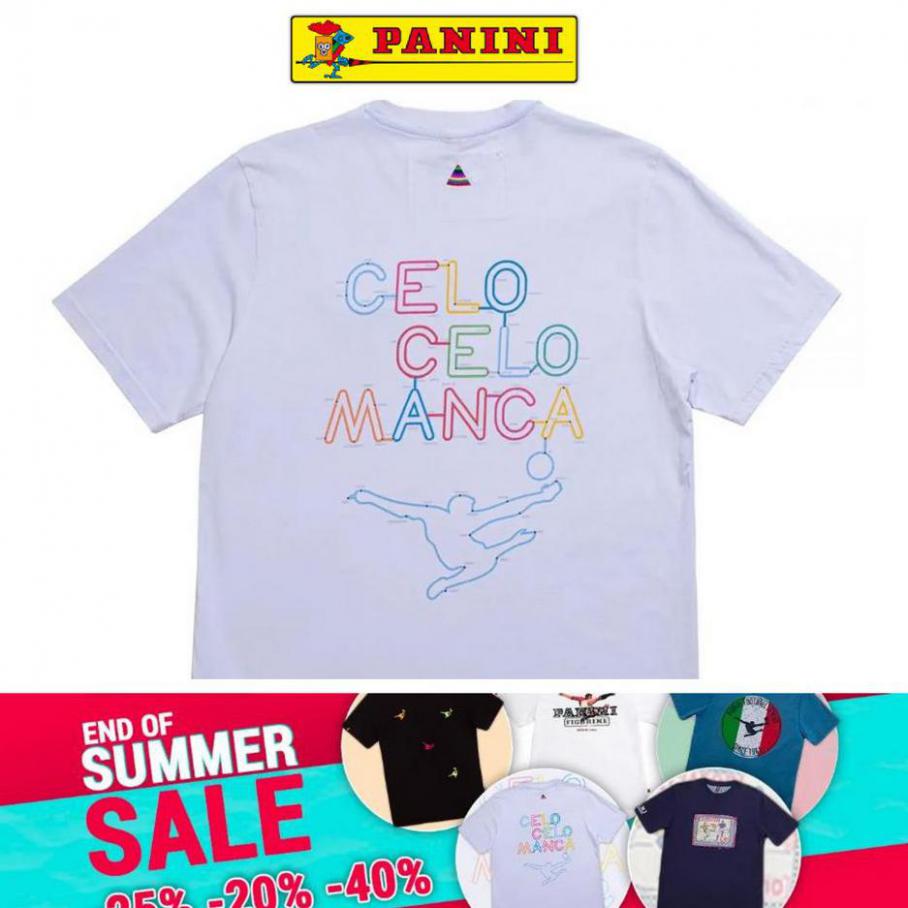 END OF SUMMER SALE. Panini (2021-10-01-2021-10-01)