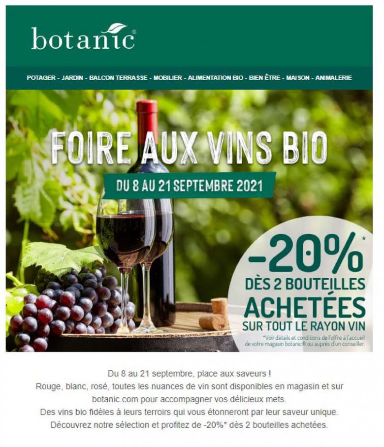 Foire Aux Wins Bio. Botanic (2021-09-21-2021-09-21)