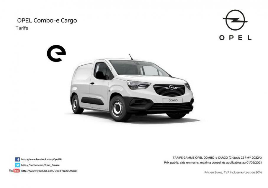 Opel - Combo-e Cargo. Opel (2021-09-14-2021-09-14)