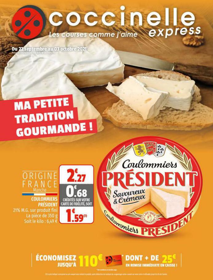 Ma petite tradition gourmande !. Coccinelle Express (2021-10-03-2021-10-03)