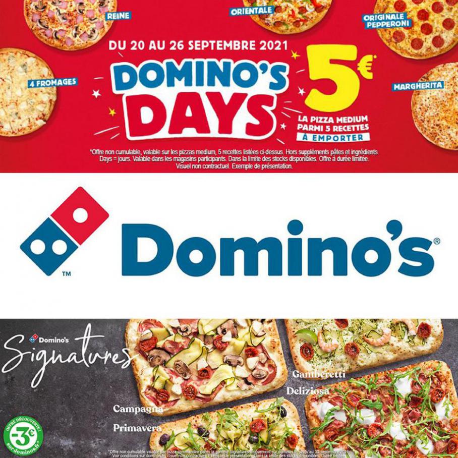 Offre Spéciale. Domino’s Pizza (2021-09-26-2021-09-26)