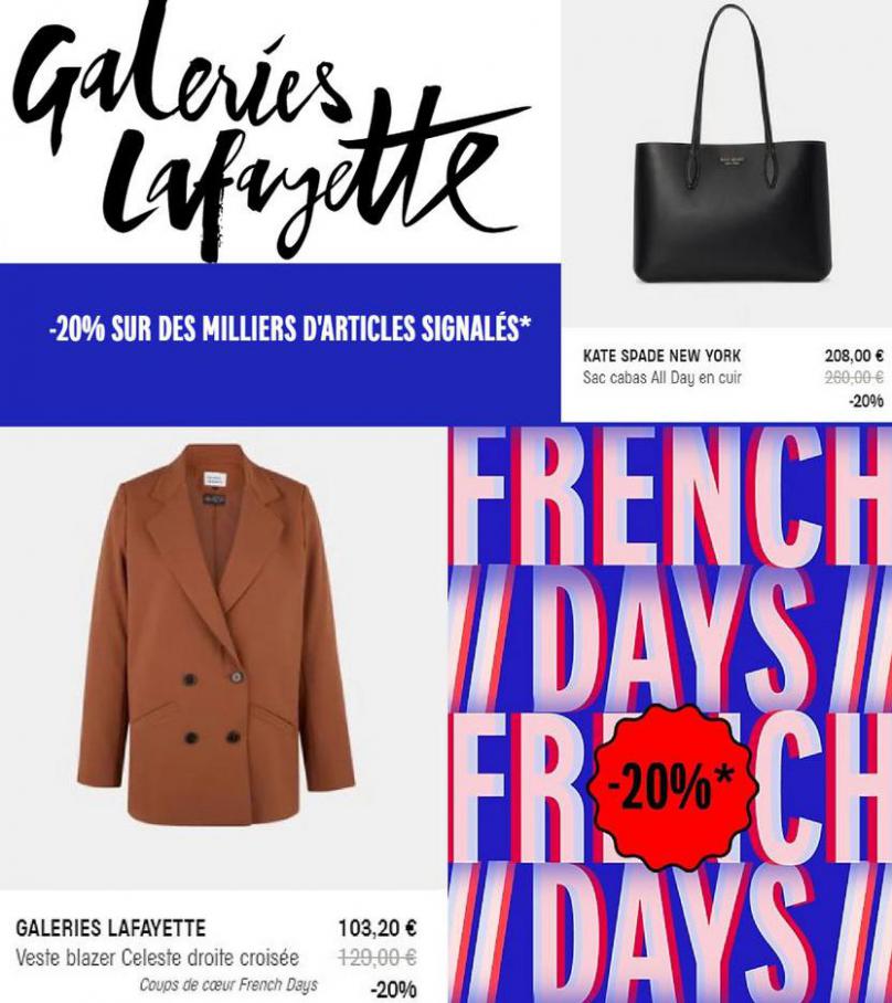 French Days -20%. Galeries Lafayette (2021-10-02-2021-10-02)