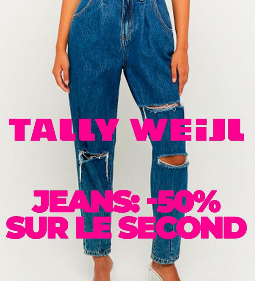 Jeans -50% sur le second. Tally Weijl (2021-09-17-2021-09-17)