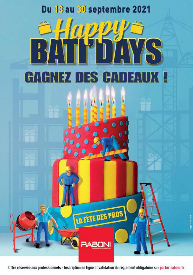 Happy BATIDAYS Gagnez Des Gadeaux !. Raboni (2021-09-30-2021-09-30)