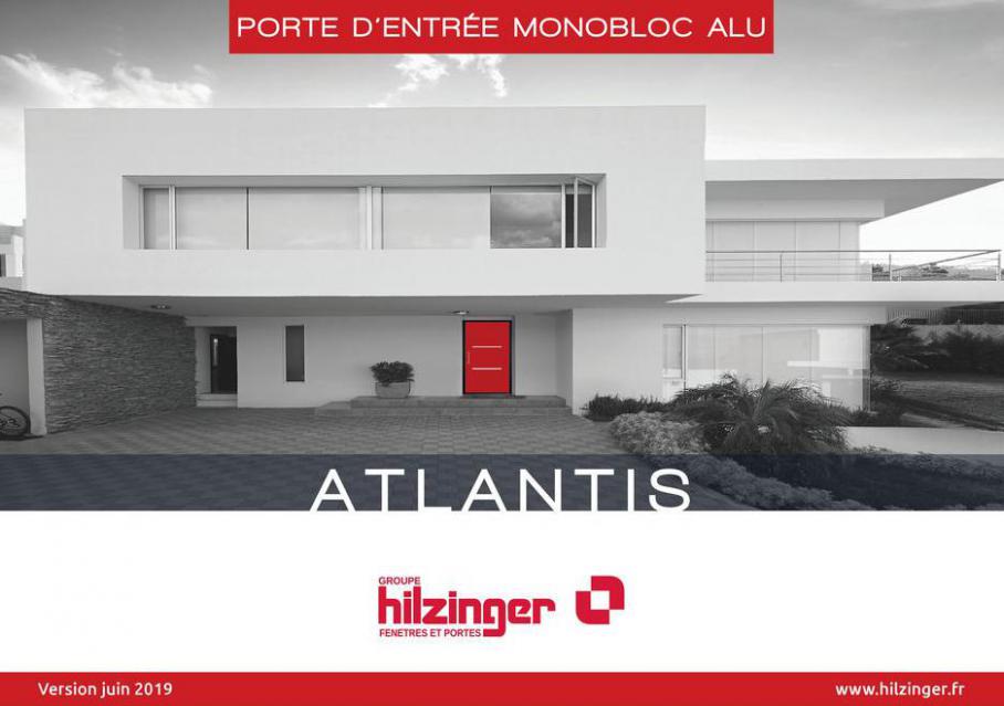 CATALOGUE PORTES MONOBLOC ALU ATLANTIS. Hilzinger (2021-12-31-2021-12-31)